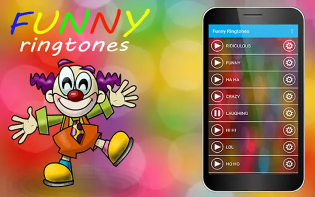 Funny & Laughing Ringtones android App screenshot 0